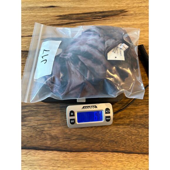 NWT Young Fabulous & Broke Black Pink Tie Dye Key Hole Long Sleeve Blouse M - Picture 13 of 14